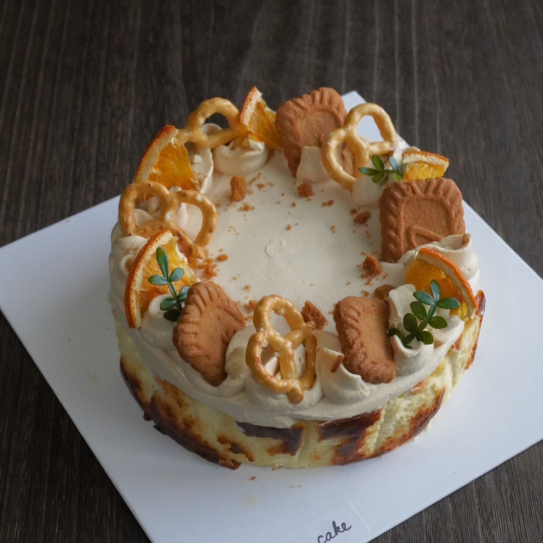 鹽之花焦糖巴斯克乳酪蛋糕